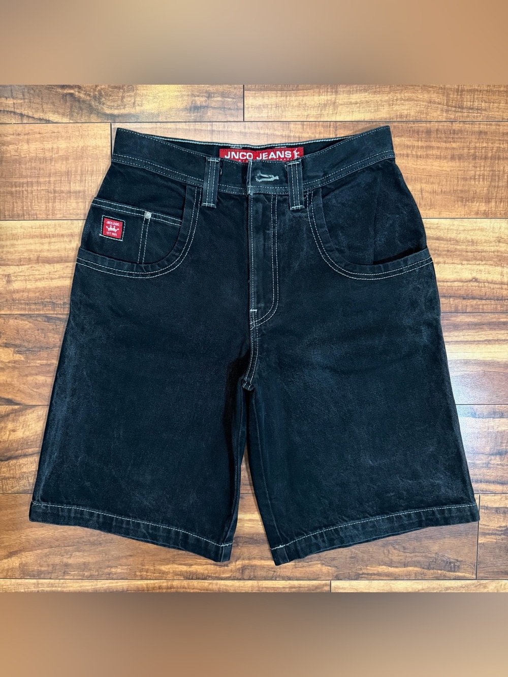 Jnco Flame Crown Shorts - Gem